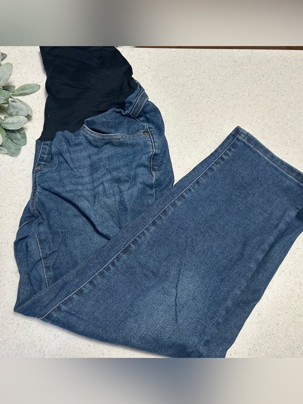 Sonoma Girlfriend Maternity Jeans Full Panel Size M